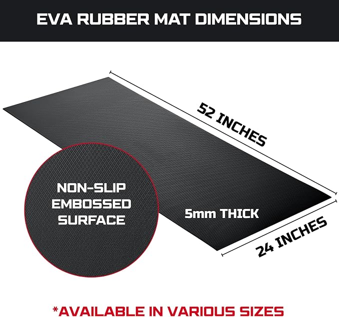 ONREVA Workbench Mat 24X52 Inches, EVA Rubber Work Mat, Protect Your Work Bench - Image 2