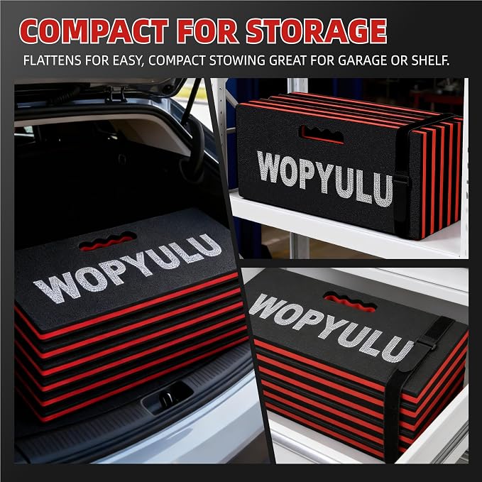 1.2" Thick Mechanic Mat for Working Under Car, 5 Fold Kneeling Pad for Work - Image 8