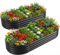 Land Guard 2 Pcs 6ft Metal Raised Garden Bed by LandGuard