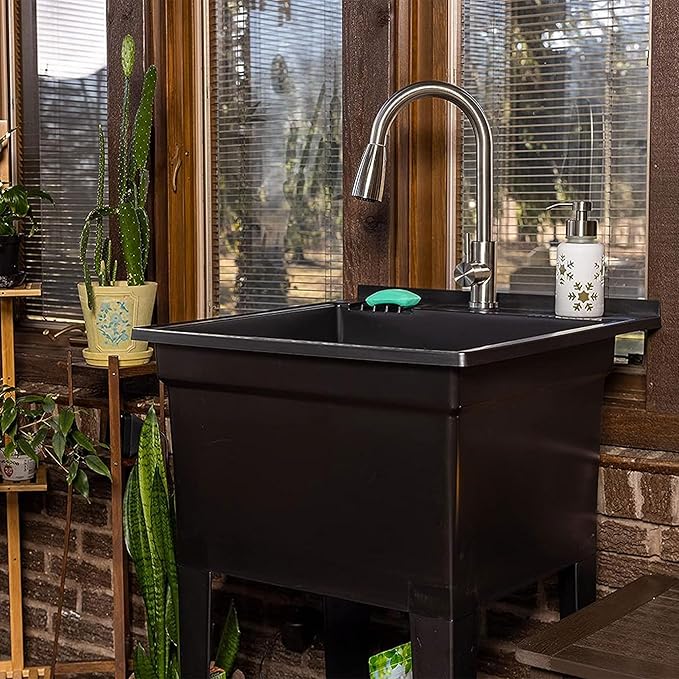UTILITYSINKS Utility Sink Black - Image 5