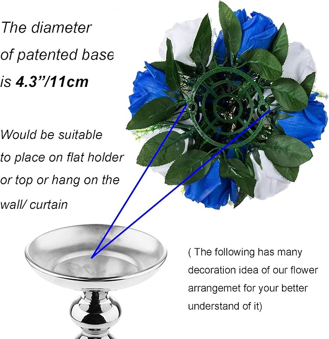 BLOSMON Flower Balls Wedding Rose Centerpieces - Image 5