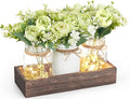 Mkono Mason Jar Lights Centerpieces by Mkono