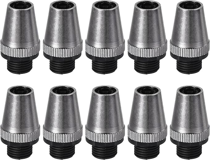 uxcell Cable Glands Strain Relief Cord Connector Grips Metal Black 10Pcs by uxcell