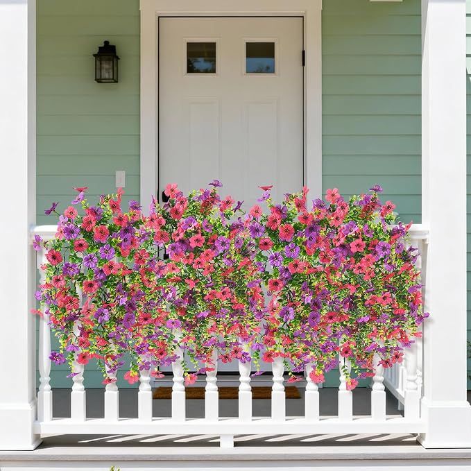 ZFProcess Artificial Hanging Flowers - Image 4