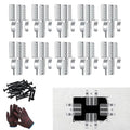 16 Pack Stainless Steel Drywall Patch Repair Clips, Heavy-Duty Wall Patch Clip by EverytingforYou