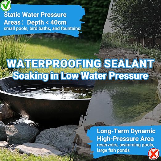 Rubber Liquid Waterproof Sealant, TUFINEIN 53oz/1.5kg Neutral Gray Quick Drying - Image 6