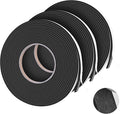 59Ft Foam Tapes Self Adhesive Seal Strips 1/4In x 1/8In x 19.7Ft Each Roll by MYFAMIREA