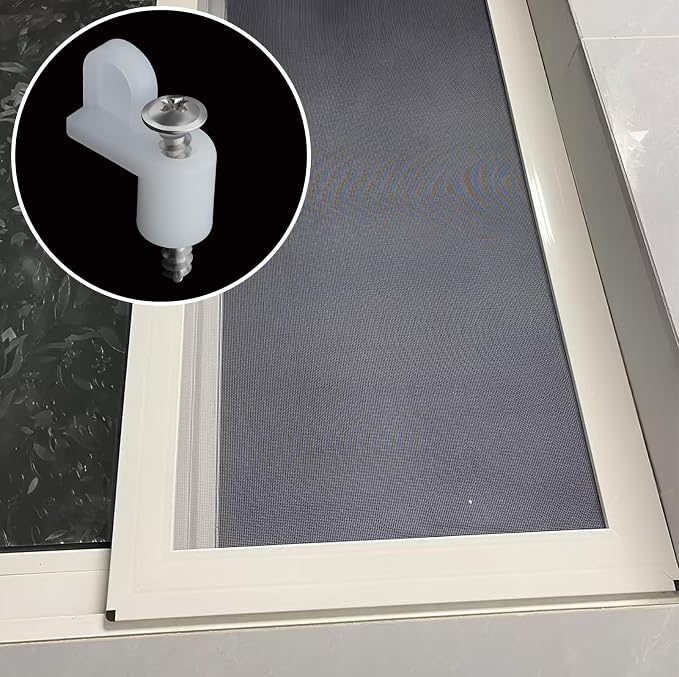 fallingstar 3/8 Inch Offset Window Screen Clips - Image 5