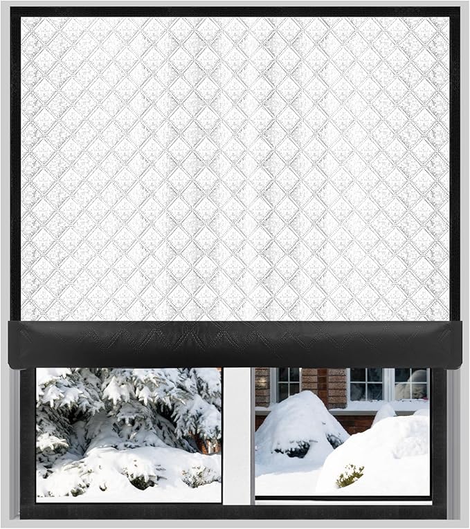 Insulated Window Cover, Veanusiver Upgraded Oxford Cloth Waterproof Thermal by Veanusiver