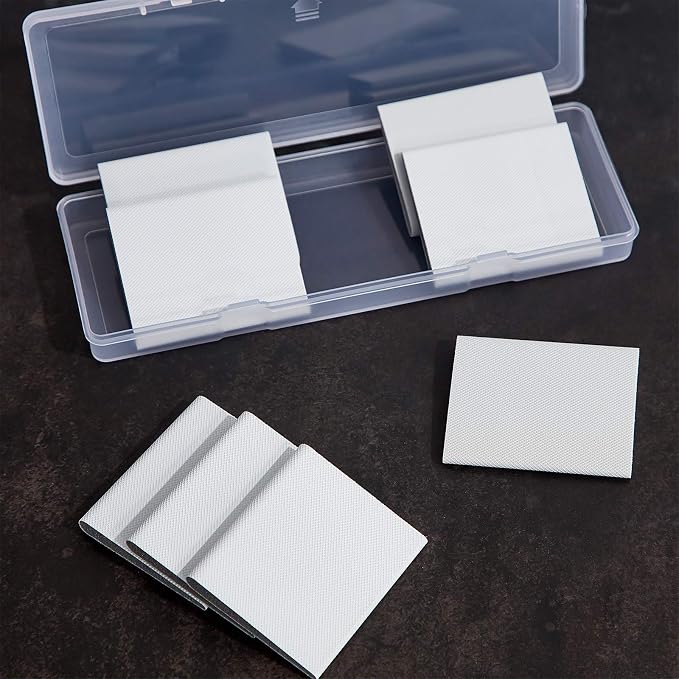 Zonon 8 Pcs Door Corner Seals Foam Traditional White | Self-adhesive Backing - Image 6