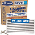 36x18 Aluminum Wall Ceiling Air Return Vent Cover HVAC Rustproof Grille by ACLAMINAIRE