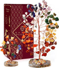 Set of 2 Crystal Trees Unique Birthday Gifts by KARMAPLEDGE
