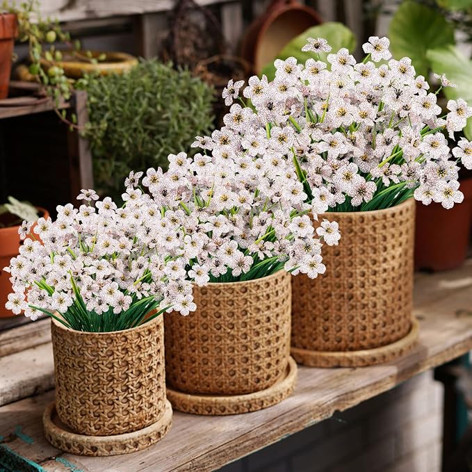 Lnoicy 12 Pcs Artificial Flowers - Image 6