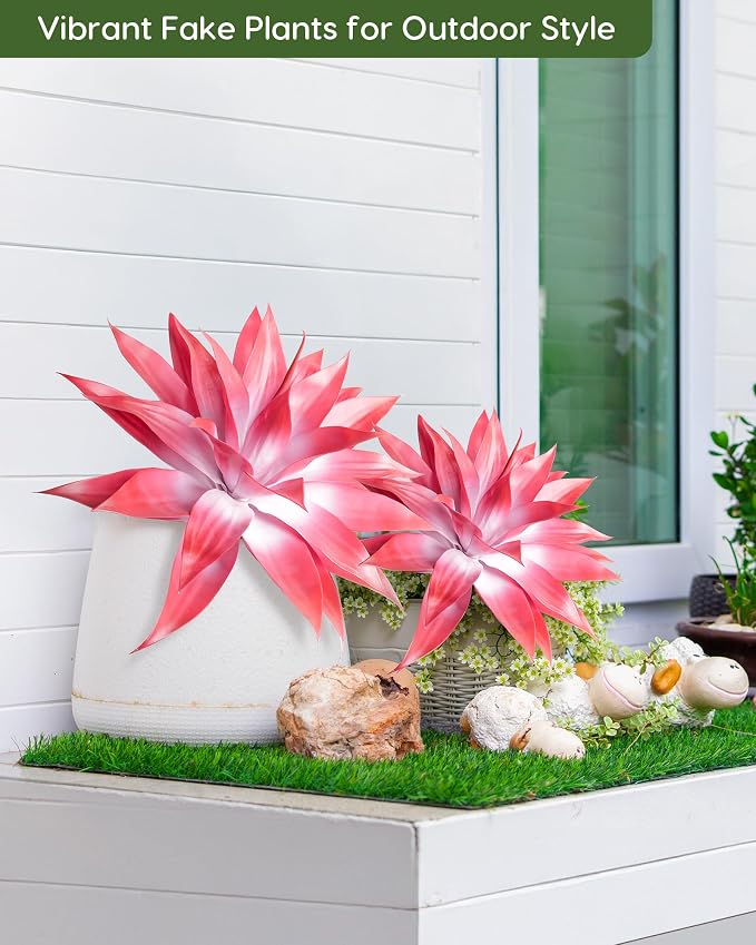 Velener Artificial Agave Plant Set, 28 Inch, Faux Aesthetic Plants - Image 7