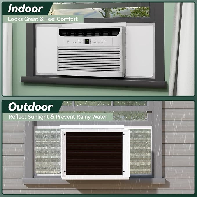 Flehomo Window Air Conditioner Insulation Foam Panels - Image 8