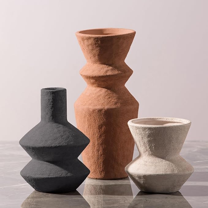 Ceramic Vase Home Table Decor by VanseliaHome