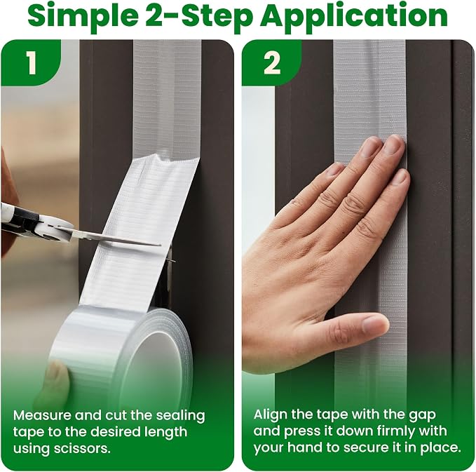 ECOHomes Window Weather Sealing Tape | Weather Stripping Tape, To Stop Drafts - Image 5