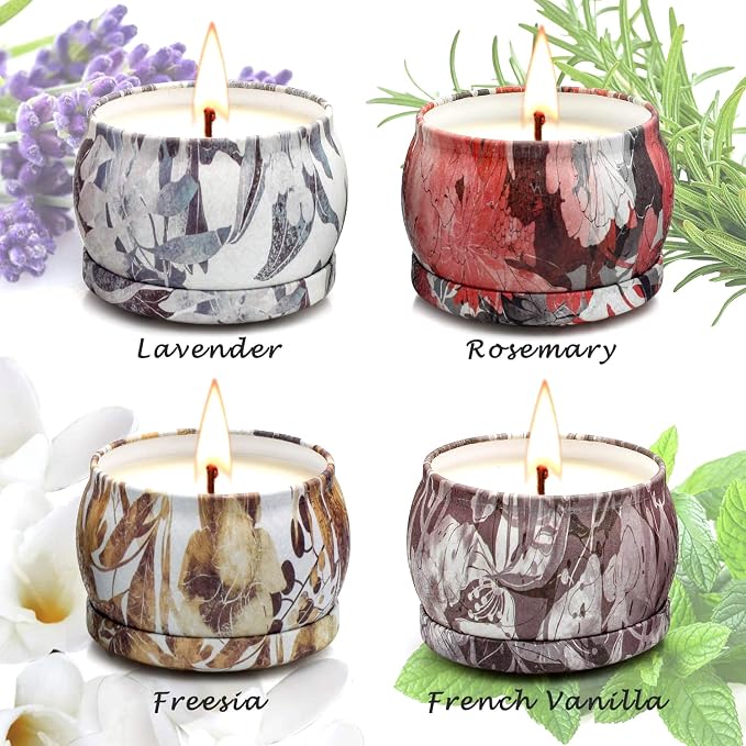 Scented Candles Gift Set, Aromatherapy Candles - Image 2