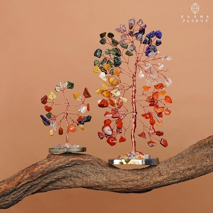 Set of 2 Crystal Trees Unique Birthday Gifts - Image 8