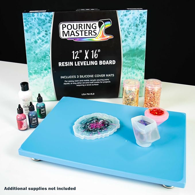 Pouring Masters Leveling Board for Epoxy Resin & Acrylic Pouring - Image 6