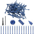 60Pcs 3/16" x 3-1/4" Concrete Screws by Unknown