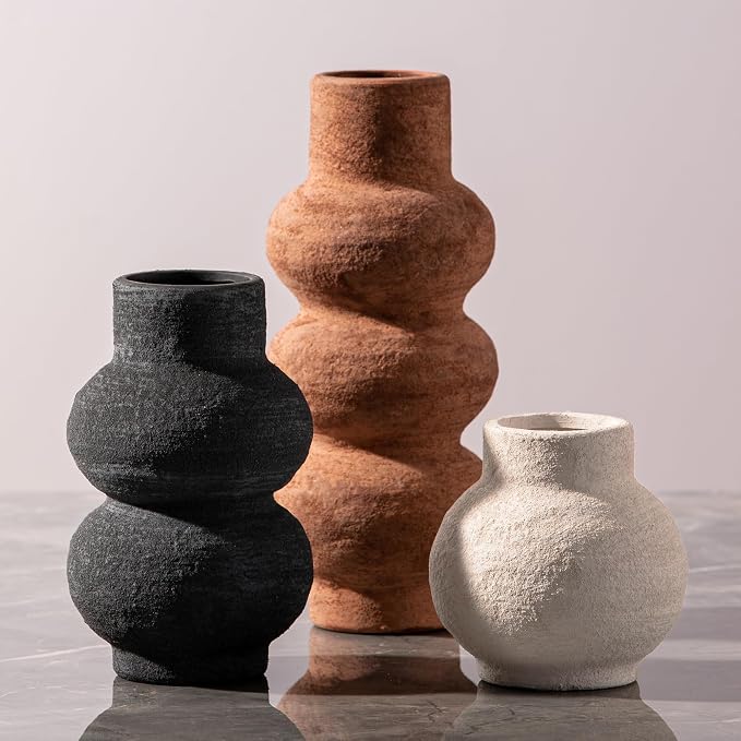 Ceramic Vase Home Table Decor by VanseliaHome