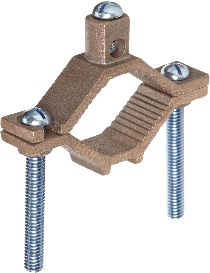 Morris Products 90628 Ground Pipe Clamp, 1-1/4 by Morris