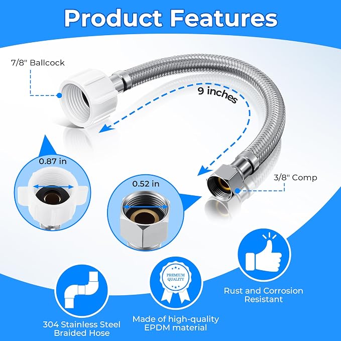 Toilet Valve Replacement Kit - Image 2