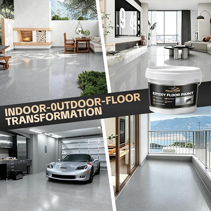 Epoxy Colored Sand Floor Paint Self Leveling - Image 7