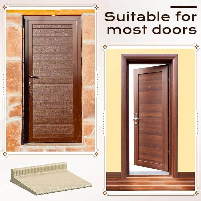 Pangda 10 Pcs Door Corner Seals, Self Adhesive, Frame Corner Seals, Peel and - Image 5