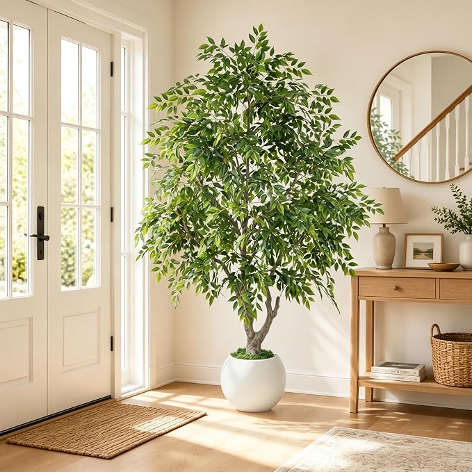 GTIDEA 8ft Artificial Ficus Tree - Image 6