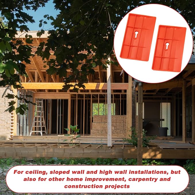10 Pcs Drywall Fitting Tool Support The Plaster Board in Place While Installing - Image 5