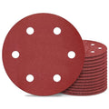 Awutzut 9 Inch 6 Hole Sanding Discs 180 Grit Hook and Loop by Awutzut