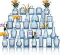 Glass Bud Vases Set of 32 by Unknown