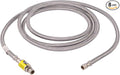 Eastman Ice Maker Connector, 1/4 Inch Compression, Flood Defender Auto Shutoff by Eastman