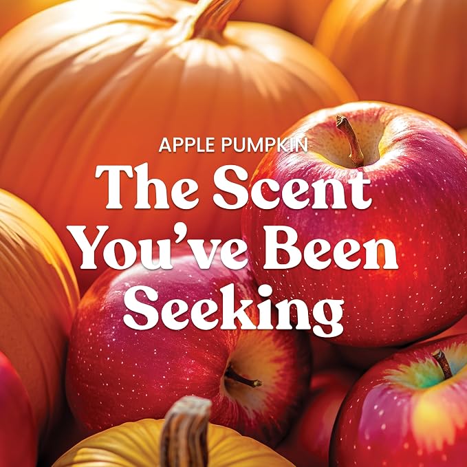 Yankee Candle Apple Pumpkin, Thanksgiving Scented Candle, 22oz Large Jar - Image 2