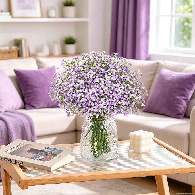 12Pcs Babys Breath Artificial Flowers - Image 5