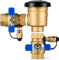 3/4 Inch Backflow Preventer, Pressure Vacuum Breaker Assembly, Heavy Duty Brass by YEE