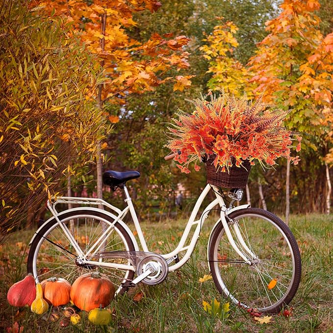 21 Bundles 9 Styles Artificial Fall Flowers - Image 6