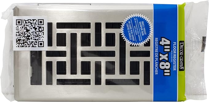 Decor Grates Metal Oriental Decorative Air Vent Cover 4x10 Floor Register – - Image 3