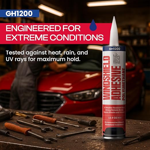 Polyurethane Windshield Adhesive Cures in 24-48 Hrs - Image 6