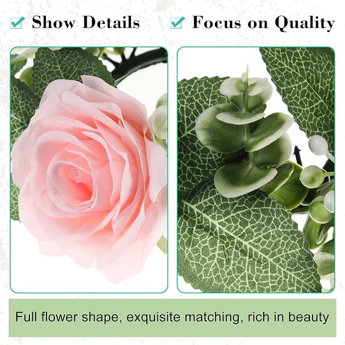 Yunlly 12 Pcs Rose Candle Rings - Image 5