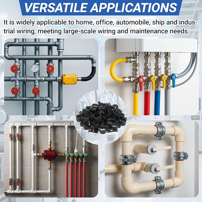 Yaocom 50 Set 1 Inch PVC Pipe Straps - Image 6