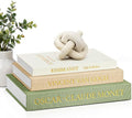 JARLINK Aesthetic Decorative Books, Sage | Stylish Storage Boxes by JARLINK