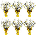 FUBININA Birthday Table Centerpiece Party Decoration Foil Spray Centerpiece | 6 by FUBININA