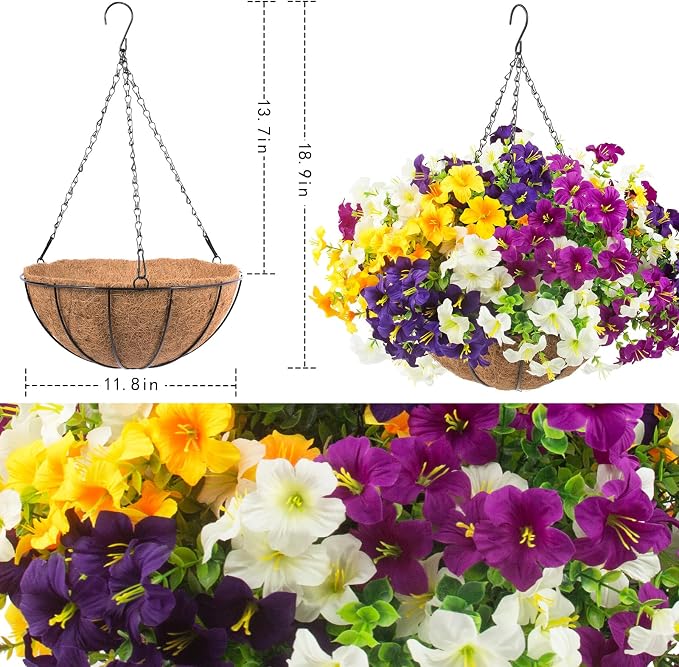 2 Set Artificial Outdoor Flowers - Image 2