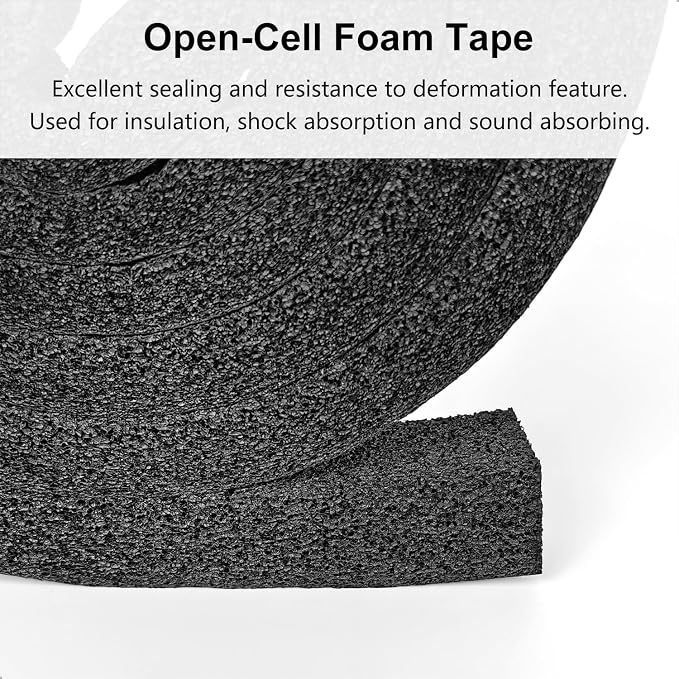 Topiverse Weather Stripping, Door Seal Strip, 1 in x 1 in x 6.5 Ft | - Image 3