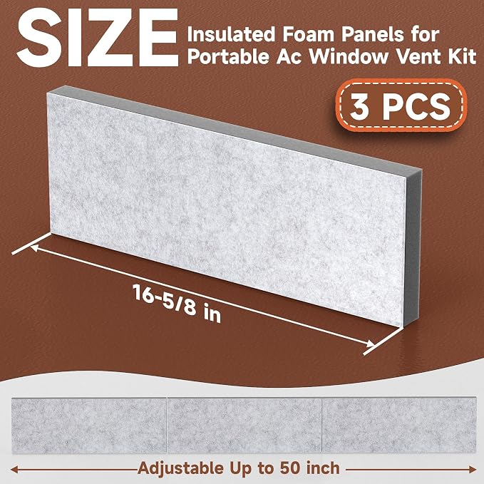 BJADE'S Portable AC Window Seal Kit - Image 2