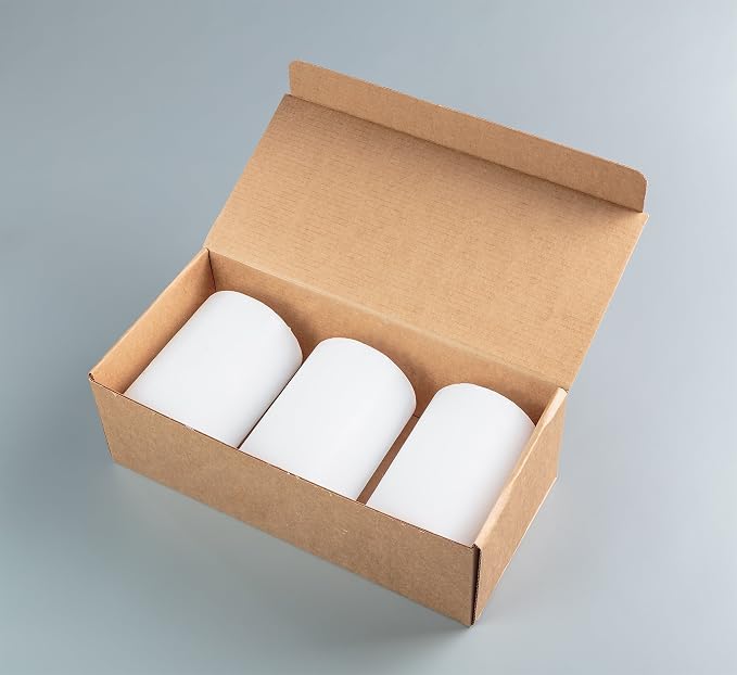 Melt Candle White Pillar Candles, 3 Pack, 3 x 4 Inch | Up to 55-hour burn - Image 8