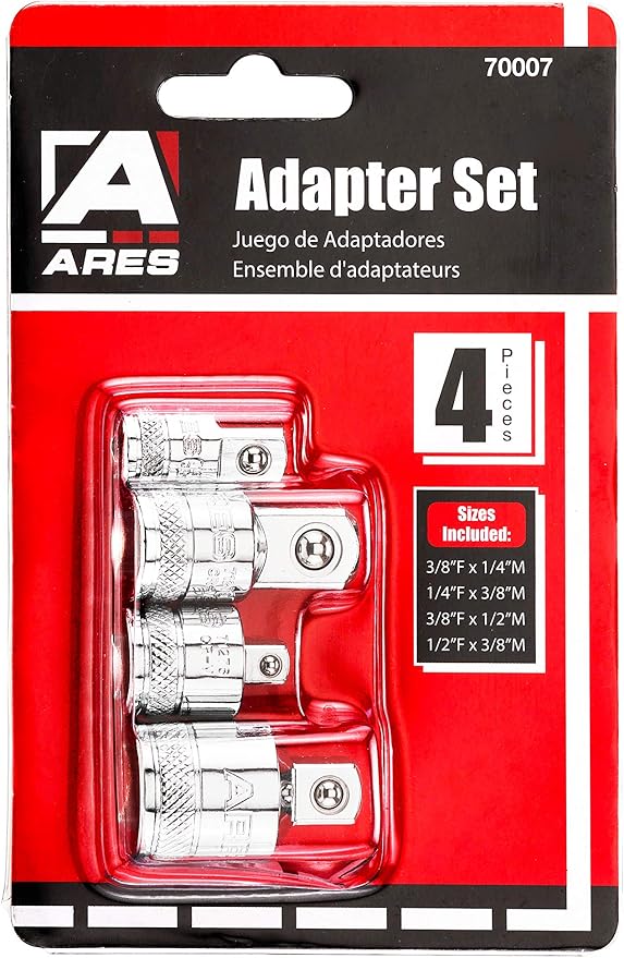 ARES 70007-4-Piece Socket Adapter and Reducer Set - Image 6